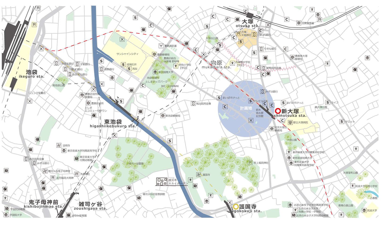 計画地周辺地図