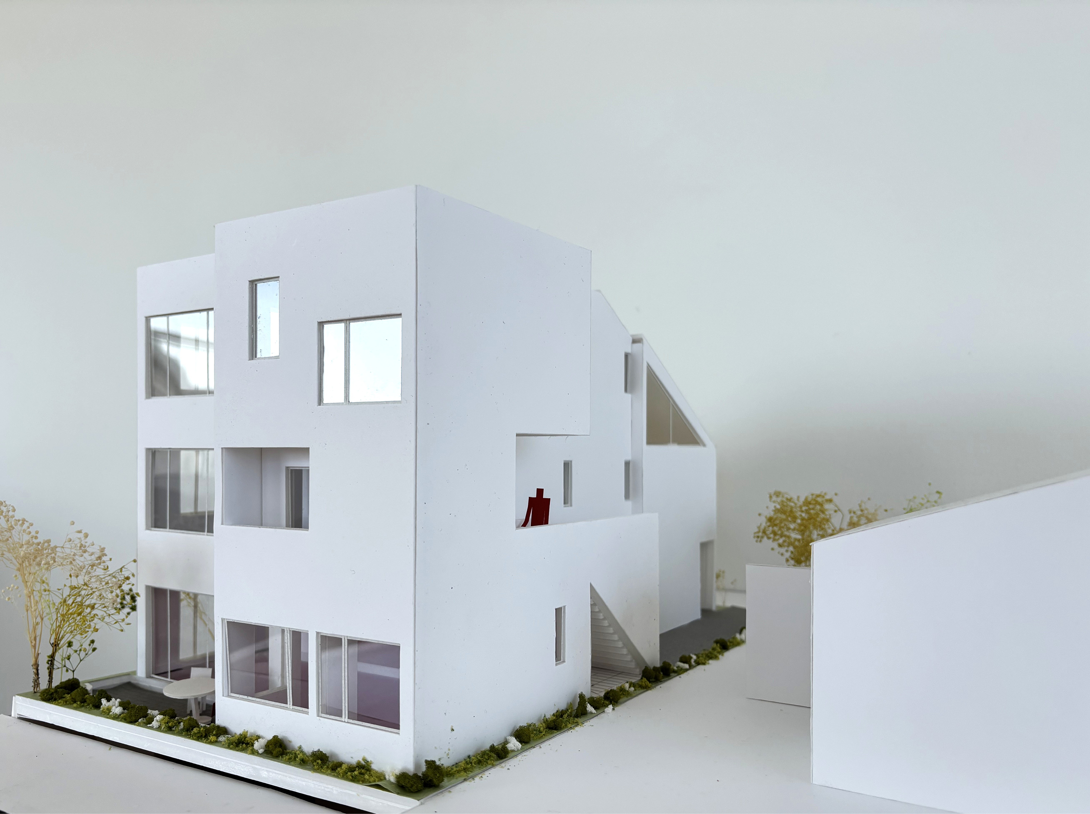 模型（南東側）