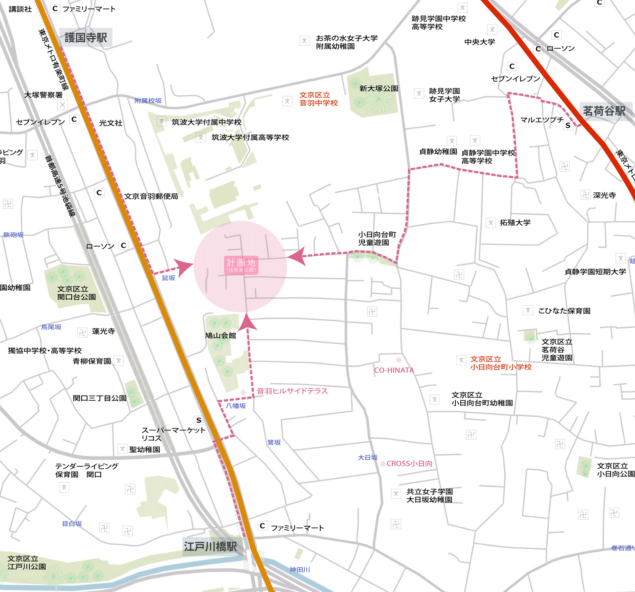 計画地周辺地図