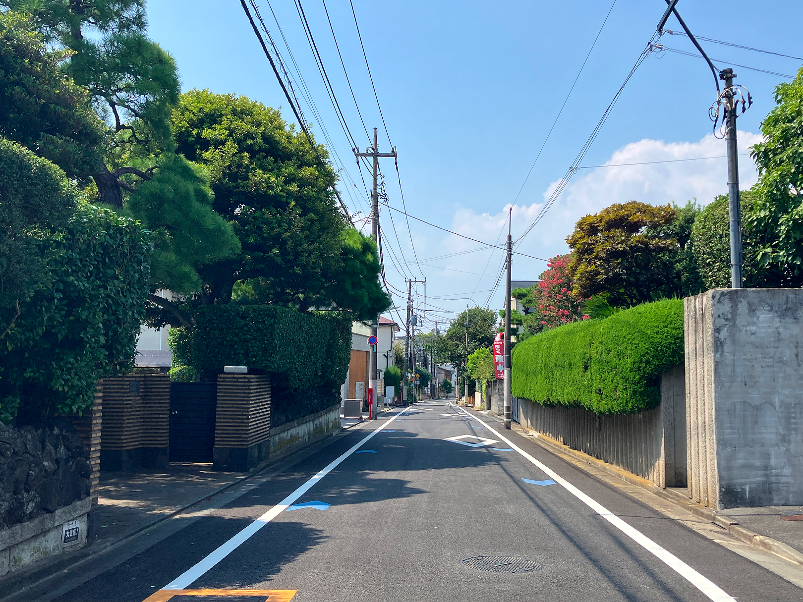 閑静な住宅街
