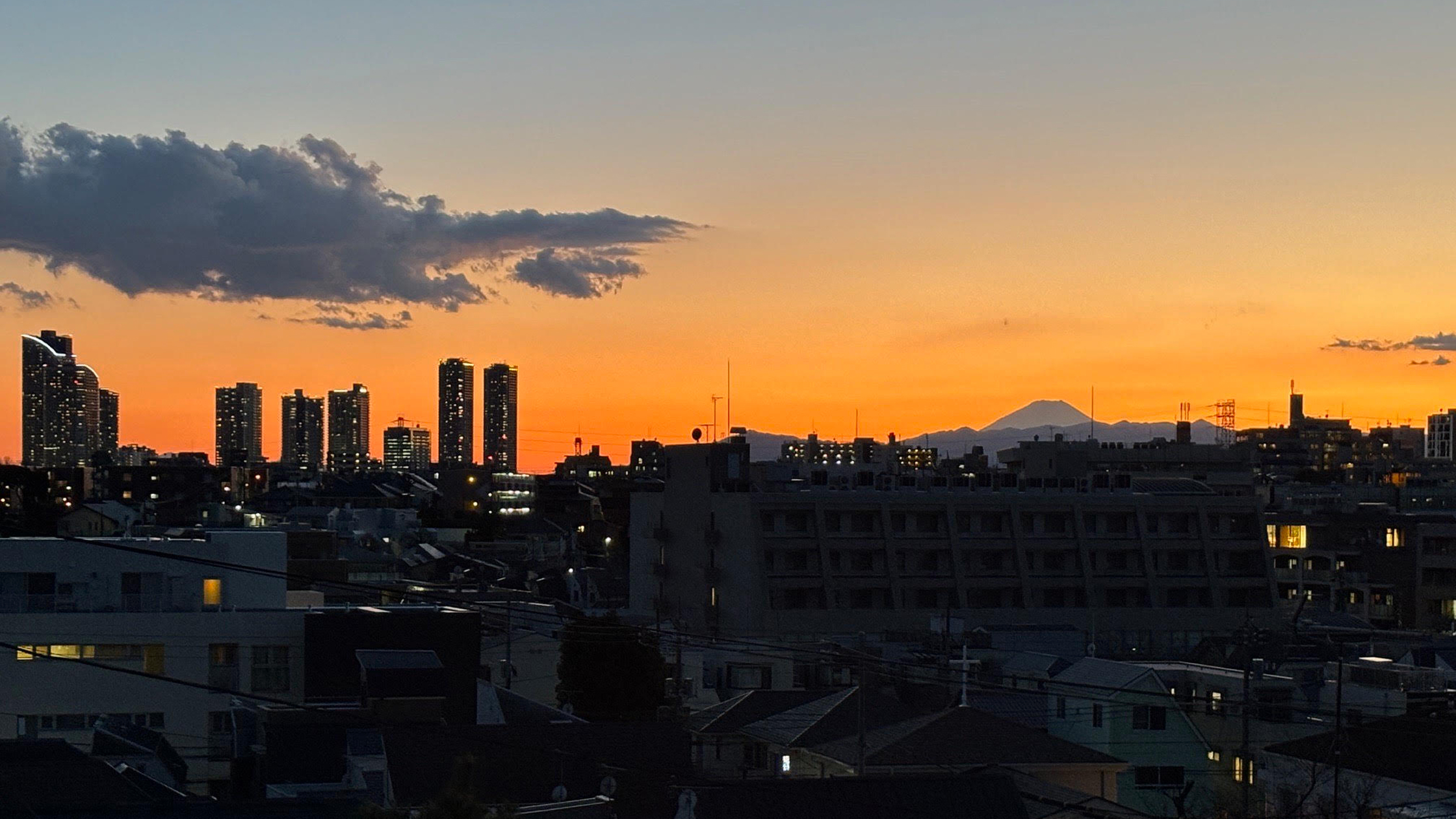 計画地　既存建物2Fからの眺望2