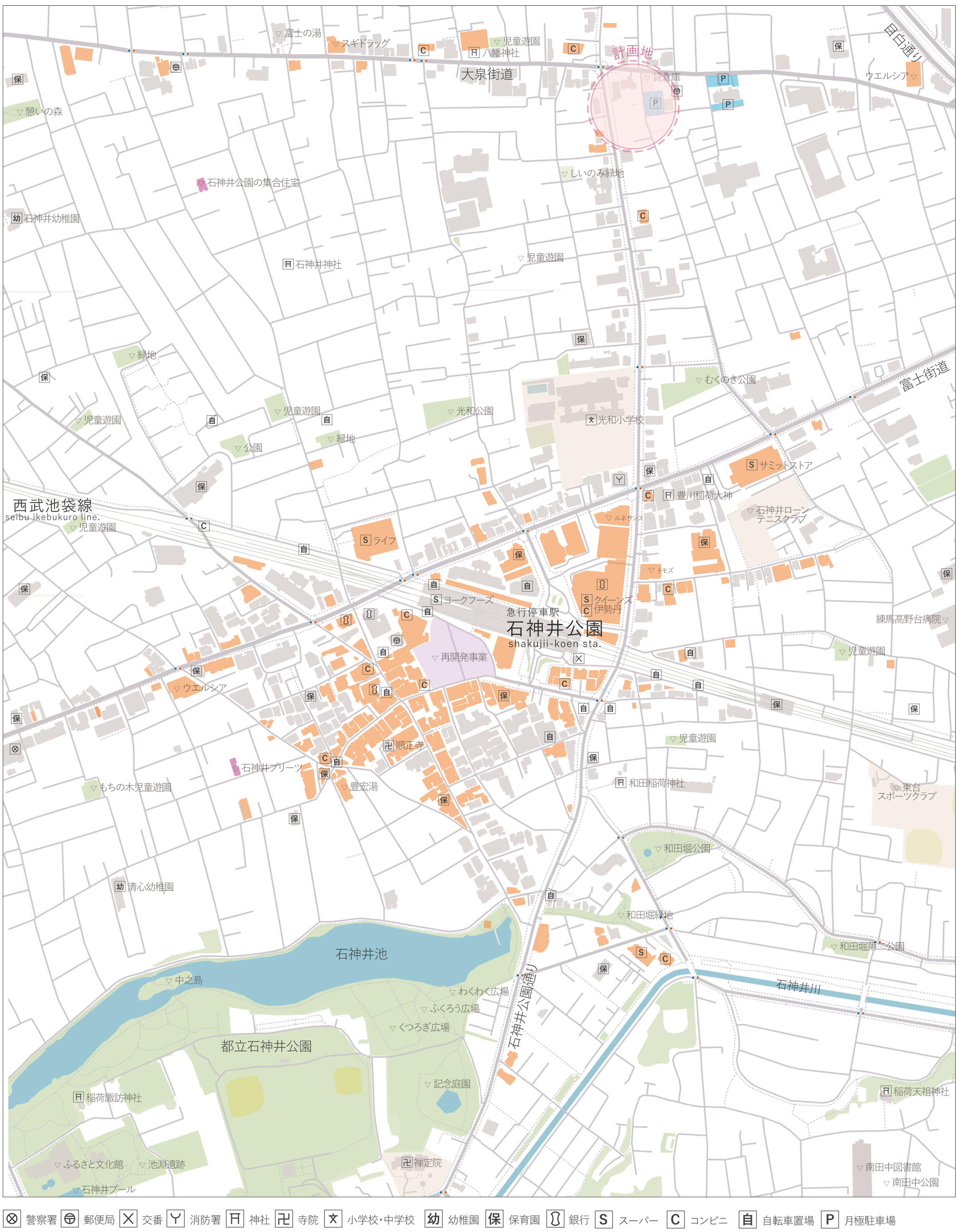 計画地周辺地図