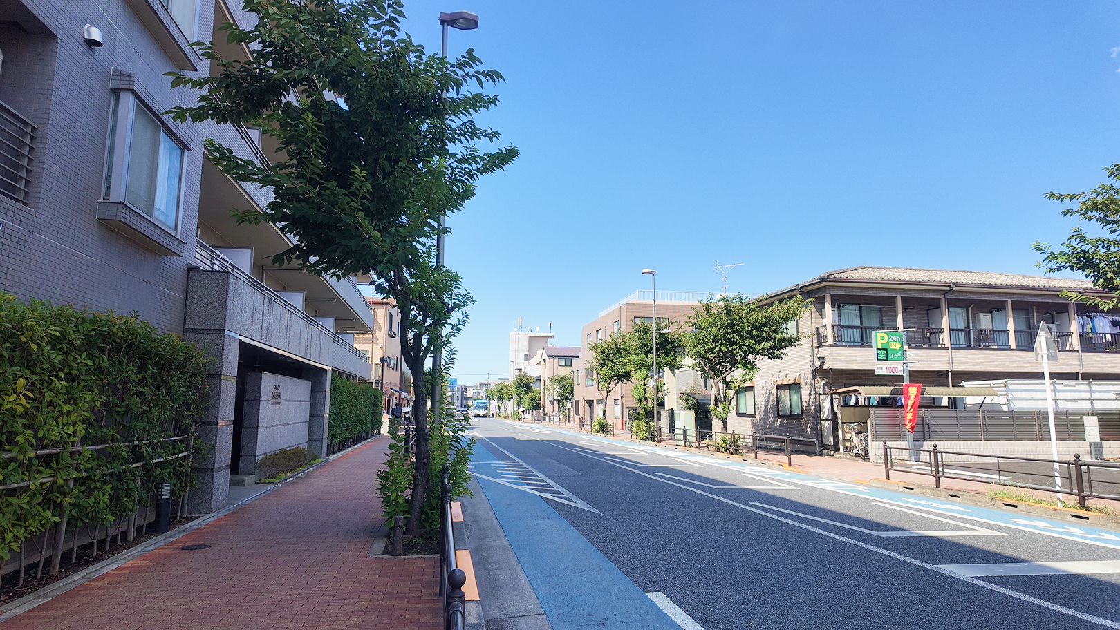 光和小学校までの通学路