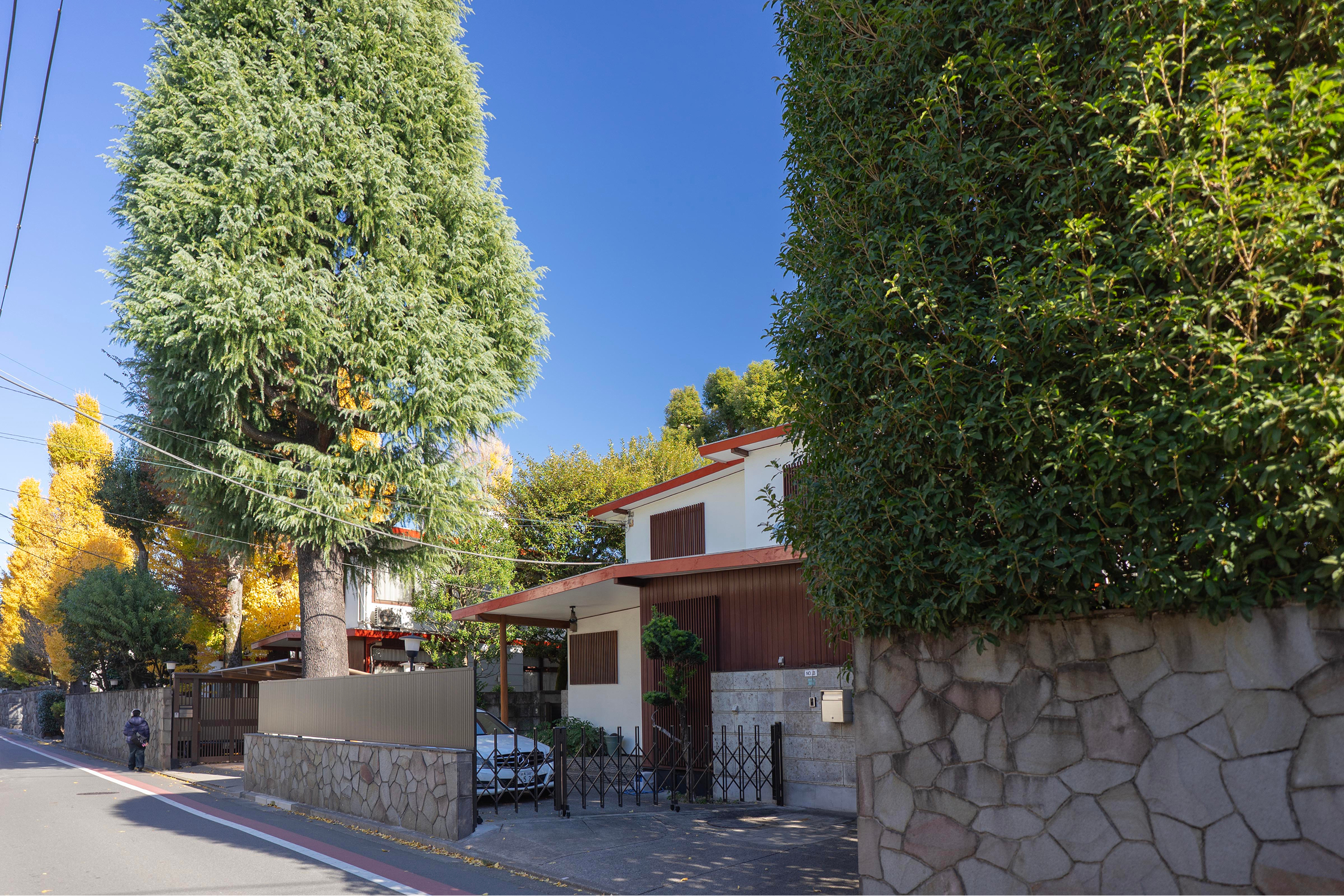 徳川ビレッジの町並み｜目白駅〜計画地